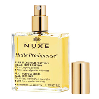 HUILE PRODIGIEUSE® 100ml - Ulei Uscat Multifunctional Pentru Fata, Corp Si Par - skinseen.ro