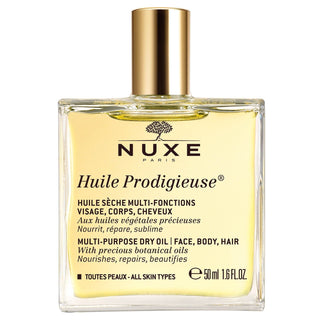 HUILE PRODIGIEUSE® 50ml - Ulei Uscat Multifunctional Pentru Fata, Corp Si Par - skinseen.ro