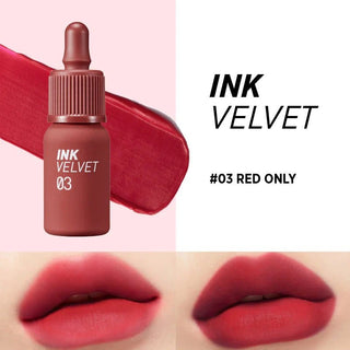 INK VELVET RED ONLY - Ruj Mat Rezistent La Transfer - skinseen.ro