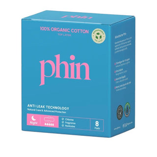 ABSORBANTE BUMBAC ORGANIC DE NOAPTE - Absorbante Pentru Flux Abundent