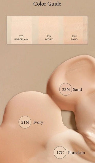 MASK FIT RED CUSHION 21N IVORY - BB Cream Cushion Cu Acoperire Mare SPF 40 - skinseen.ro