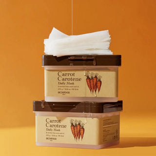 CARROT CAROTENE DAILY MASK - 30 Masti Faciale Hidratante Cu Extract De Morcov - skinseen.ro