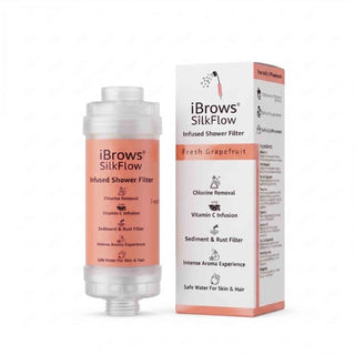 SilkFlow Fresh Grapefruit – Filtru De Dus Cu Vitamina C Si Aroma De Grapefruit Pentru Filtrarea Apei Si O Experienta SPA