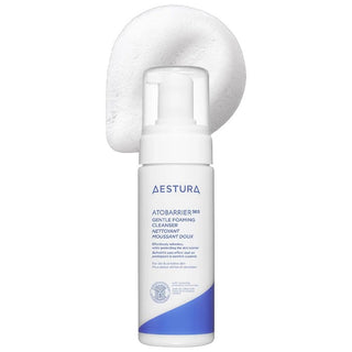 AESTURA ATOBARRIER365 Gentle Foaming Cleanser – Spuma De Curatare Delicata Pentru Impuritati, Sebum Si Protejarea Barierei Cutanate