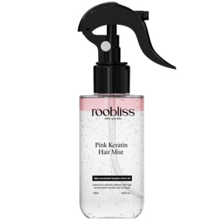 PINK KERATIN HAIR MIST - Spray Pentru Par Cu Keratina, Pantenol Si Ulei De Moringa Pentru Hidratare Si Stralucire
