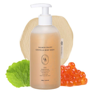 SALMON FRUITY CENTELLA BODY WASH - Gel De Dus Cu Extract De Adn De Somon - skinseen.ro