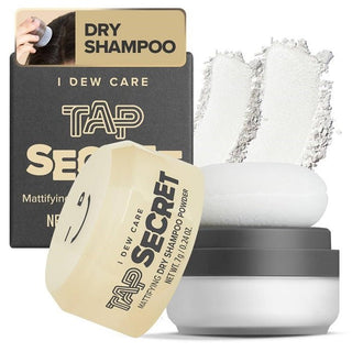 TAP SECRET MATTIFYING DRY SHAMPOO - Sampon Uscat Sub Forma De Pudra, Transparenta - skinseen.ro