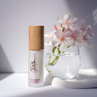 FACIAL SERUM 10% VITAMIN C - Ser Facial Cu Vitamina C, Extract De Rodie Si Portocala Dulce - skinseen.ro