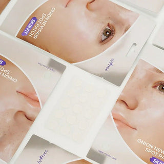 ONION NEWPAIR SPOT PATCH SKIN FIT - Plasturi Hidrocoloidali Ultrasubtiri Anti - Acnee Cu Extract De Ceapa, 15buc (12mmx15buc) - skinseen.ro