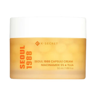 Capsule Cream Niacinamide 5% + Yuja – Crema Pentru Luminozitate, Hidratare Si Uniformizarea Tenului