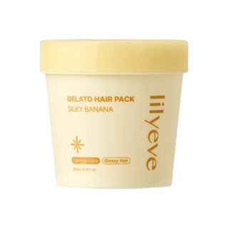 Gelato Hair Pack Silky Banana – Masca De Par Pentru Reparare, Elasticitate Si Fortificare