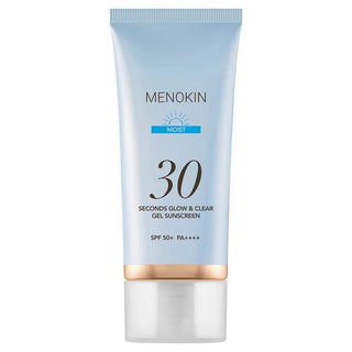 30 SECONDS GLOW & CLEAR GEL SUNSCREEN – MOIST - Protectie Solara Gel - Crema Cu Textura Lejera Cu Efect De Hidratare - skinseen.ro