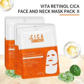 VITA RETINOL CICA FACE AND NECK MASK - Masca Regeneratoare Fata Si Gat Cu Retinol Si Cica - skinseen.ro