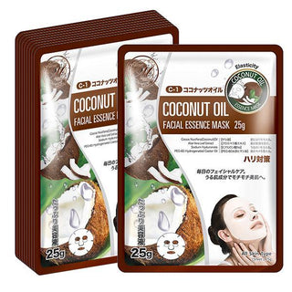 NATURAL COCONUT OIL ELASTICITY - 5 buc - Set Masti De Fata Hidratante - skinseen.ro