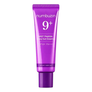 NUMBUZIN – No.9 NAD+ 9 Peptides Sun Essence SPF50+ PA++++ – Protectie Solara Cu Efect Anti-Aging Si Hidratare Intensa