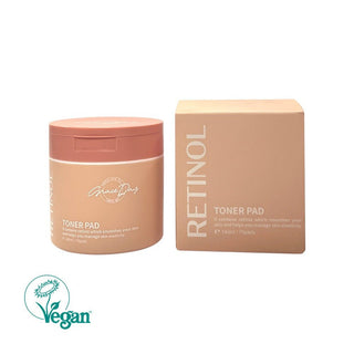 RETINOL TONER PAD - 70 Dischete Cu Retinol Anti - Rid - skinseen.ro