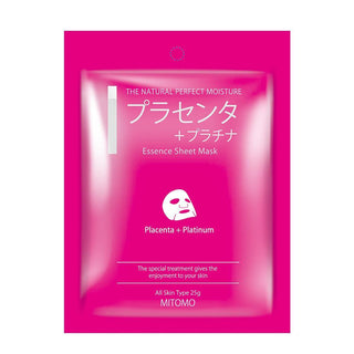 PLACENTA + PLATINUM - Masca De Fata Tip Servetel Cu Placenta - skinseen.ro