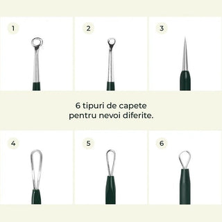PIMPLE EXTRACTOR - Set Instrumente Extractie Puncte Negre - skinseen.ro