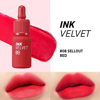 INK VELVET SELLOUT RED - Ruj Mat Rezistent La Transfer - skinseen.ro