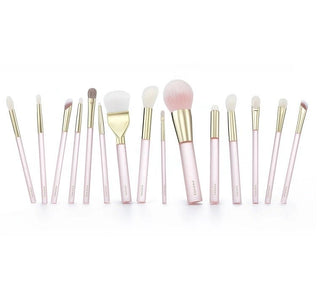 ANGEL'S PINK GLOW - Set 15 Pensule Cu Pouch Roz - skinseen.ro