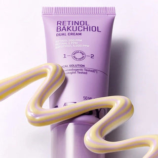 RETINOL BAKUCHIOL DUAL CREAM - Crema Anti - Aging Cu Retinol Si Bakuchiol - skinseen.ro