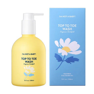 TOP TO TOE WASH ORGANIC CERTIFIED - Gel De Dus Si Sampon 2 In 1 Organic, Pentru Copii - skinseen.ro