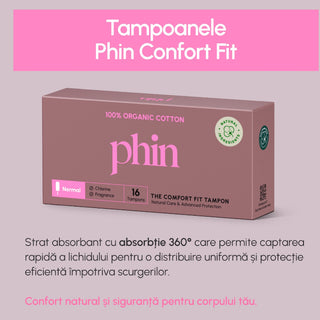 TAMPOANE DIN BUMBAC ORGANIC - Tampoane Pentru Flux Moderat