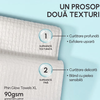 PROSOAPE FACIALE GLOW XL - Prosoape Faciale De Unica Folosinta Din Viscoza Biodegradabila