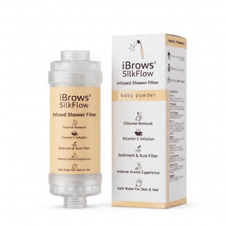 SilkFlow Baby Powder – Filtru De Dus Cu Vitamina C, Pentru O Experienta SPA Si Ingrijirea Pielii Si Parului