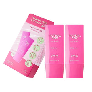 TROPICAL DEW SUN CREAM SPF50+ PA++++ DUO – Set Cu 2 Creme De Protectie Solara Hidratante Pentru Stralucire Naturala Si Protectie Zilnica