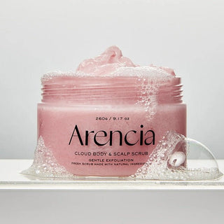 FRESH CLOUD SCRUB – LAVENDER & PEAR - Scrub Pentru Corp Si Scalp Pentru Exfoliere Delicata - skinseen.ro