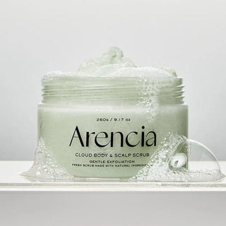 FRESH CLOUD SCRUB – GERANIUM & PRIMROSE - Scrub Pentru Corp Si Scalp Pentru Exfoliere Delicata - skinseen.ro