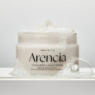 FRESH CLOUD SCRUB – WHITE TEA & NEROLI - Scrub Pentru Corp Si Scalp Pentru Exfoliere Delicata - skinseen.ro