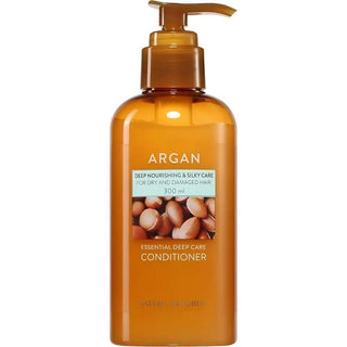 ARGAN ESSENTIAL DEEP CARE CONDITIONER - Balsam Hranitor Pentru Par Deteriorat Pentru Hidratare Profunda Si Stralucire Intensa - skinseen.ro