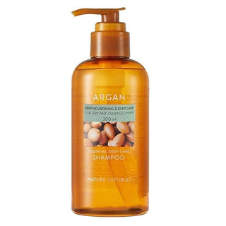 ARGAN ESSENTIAL DEEP CARE SHAMPOO - Sampon Hidratant pentru Par Uscat Pentru Reparare Intensa - skinseen.ro