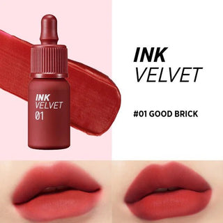 INK VELVET GOOD BRICK - Ruj Mat Rezistent La Transfer - skinseen.ro