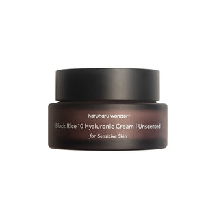 BLACK RICE 10 HYALURONIC CREAM UNSCENTED - 50ml - Crema De Fata Cu Actiune Anti - Age, Pentru Ten Sensibil - skinseen.ro
