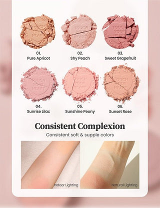 TOUCH MY CHEEK 05 SUNSHINE PEONY - Fard De Obraz Pudra - skinseen.ro