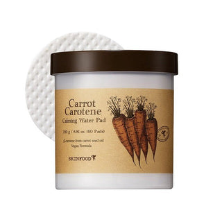 CARROT CAROTENE CALMING WATER PAD - Dischete Faciale Hidratante Cu Extract De Morcov - skinseen.ro