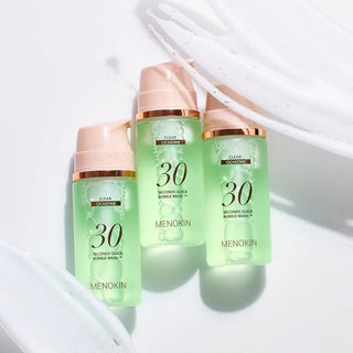 30 SECONDS QUICK BUBBLE MASK CLEAR - Masca Faciala Inovatoare Cu Efect De Curatare Si Diminuare Exces De Sebum - skinseen.ro