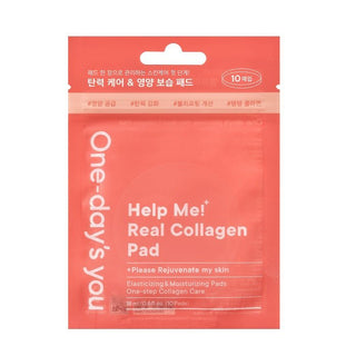 HELP ME REAL COLLAGEN PAD ZIPLOCK - Paduri Cu Colagen Pentru Elasticitate - skinseen.ro