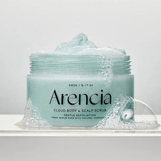 FRESH CLOUD SCRUB – FRENCH MINT & LILY - Scrub Pentru Corp Si Scalp Pentru Exfoliere Delicata - skinseen.ro
