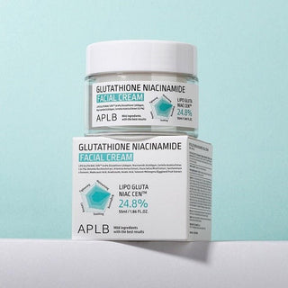 GLUTATHIONE NIACINAMIDE FACIAL CREAM - Crema Hidratanta Cu Glutation Si Niacinamida Pentru Uniformizarea Tonului Pielii - skinseen.ro