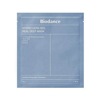 HYDRO CERA - NOL REAL DEEP MASK - Masca Servetel Cu Acid Hialuronic Pentru Hidratare Ridicata - skinseen.ro