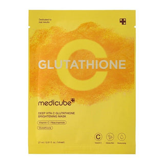 DEEP VITA C GLUTATHIONE BRIGHTENING MASK - Masca De Fata Cu Vitamina C Si Glutation - skinseen.ro