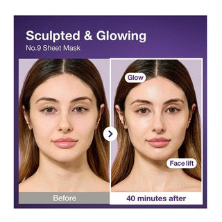 NO. 9 NAD BIO LIFTING FULL COVER FACIAL MASK - Masca De Fata Cu Efect De Lifting - skinseen.ro