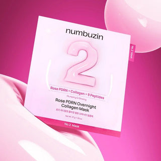 NO.2 ROSE PDRN COLLAGEN PLUMPING SHEET MASK - Masca Tip Hidrogel Cu Efect Intens De Hidratare Si Plumping - skinseen.ro