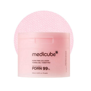 PDRN PINK COLLAGEN TONING GEL TONER PAD - Dischete Hidrogel Cu PDRN Pentru Regenerare - skinseen.ro