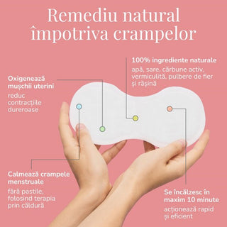 PLASTURI TERMICI MENSTRUALI - Plasturi Pentru Crampe Musculare - skinseen.ro