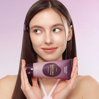 PURPLE RICE PORE PURIFYING PACK CLEANSER - Spuma Curatare Tip Masca Pentru Pori Dilatati Si Exces De Sebum - skinseen.ro